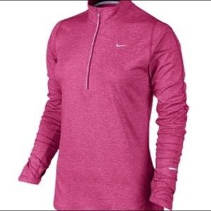 NIKE QUARTER ZIP workout shirt. Size L